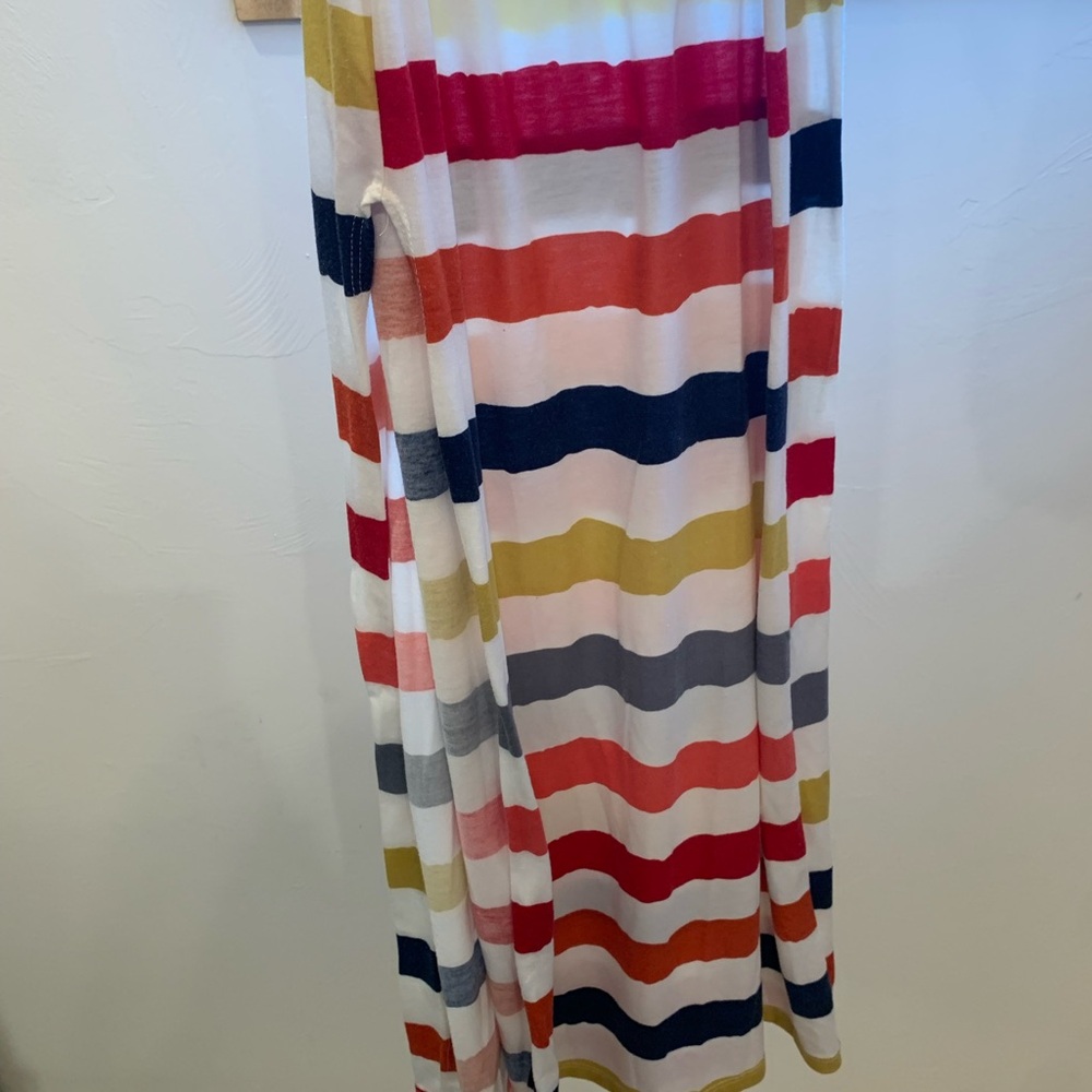 Point Striped Multicolor Maxi Dress - Picture 3 of 5